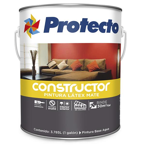 PROTECTO CONSTRUCTOR LATEX MATE BASE ACCENT GALÓN (3.785L)
