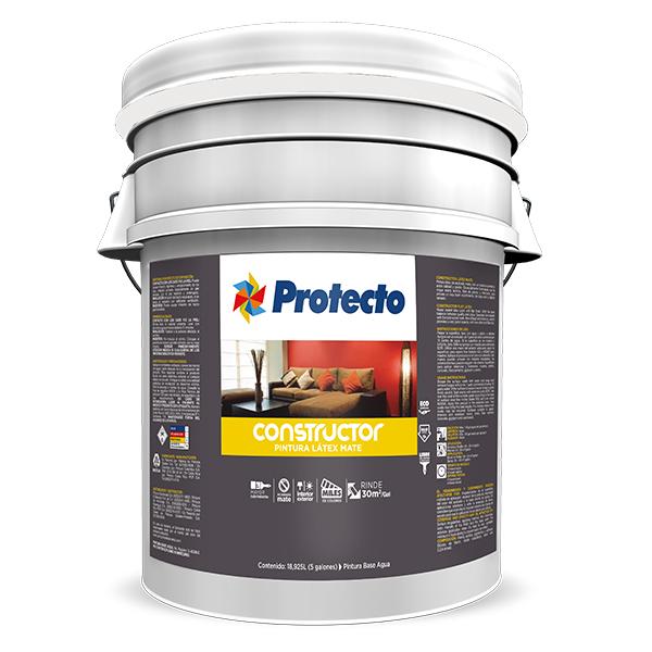 PROTECTO CONSTRUCTOR LATEX MATE BASE INTERMEDIA CANECA CUBETA (18.925L)